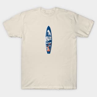 surfboard art, surfing surfer vibes, v15 T-Shirt